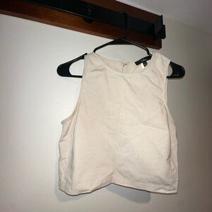 Lulu's Kids Cream Tank Top